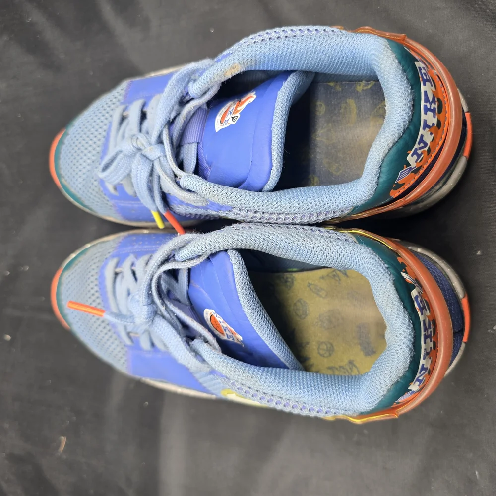 Nike‎ Blue and Orange Sneakers Dynamic Design